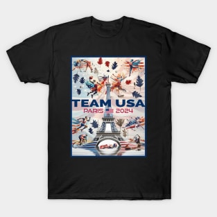 Team USA - Paris 2024 (Version 2) T-Shirt